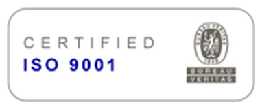 Certified ISO 9001 - Bureau Veritas